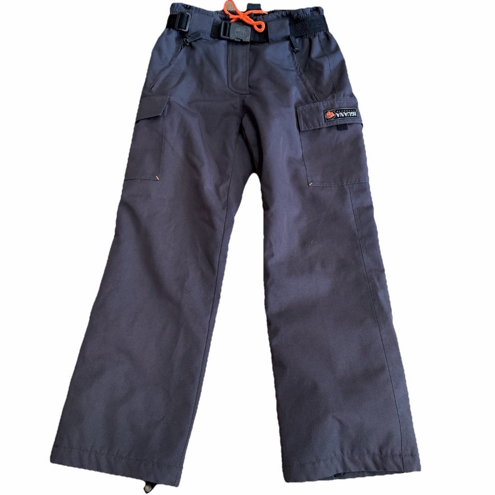 Iguana Life Performance Ski Snowboard Pants Unisex Small Inseam‎ 29” Dark Belted